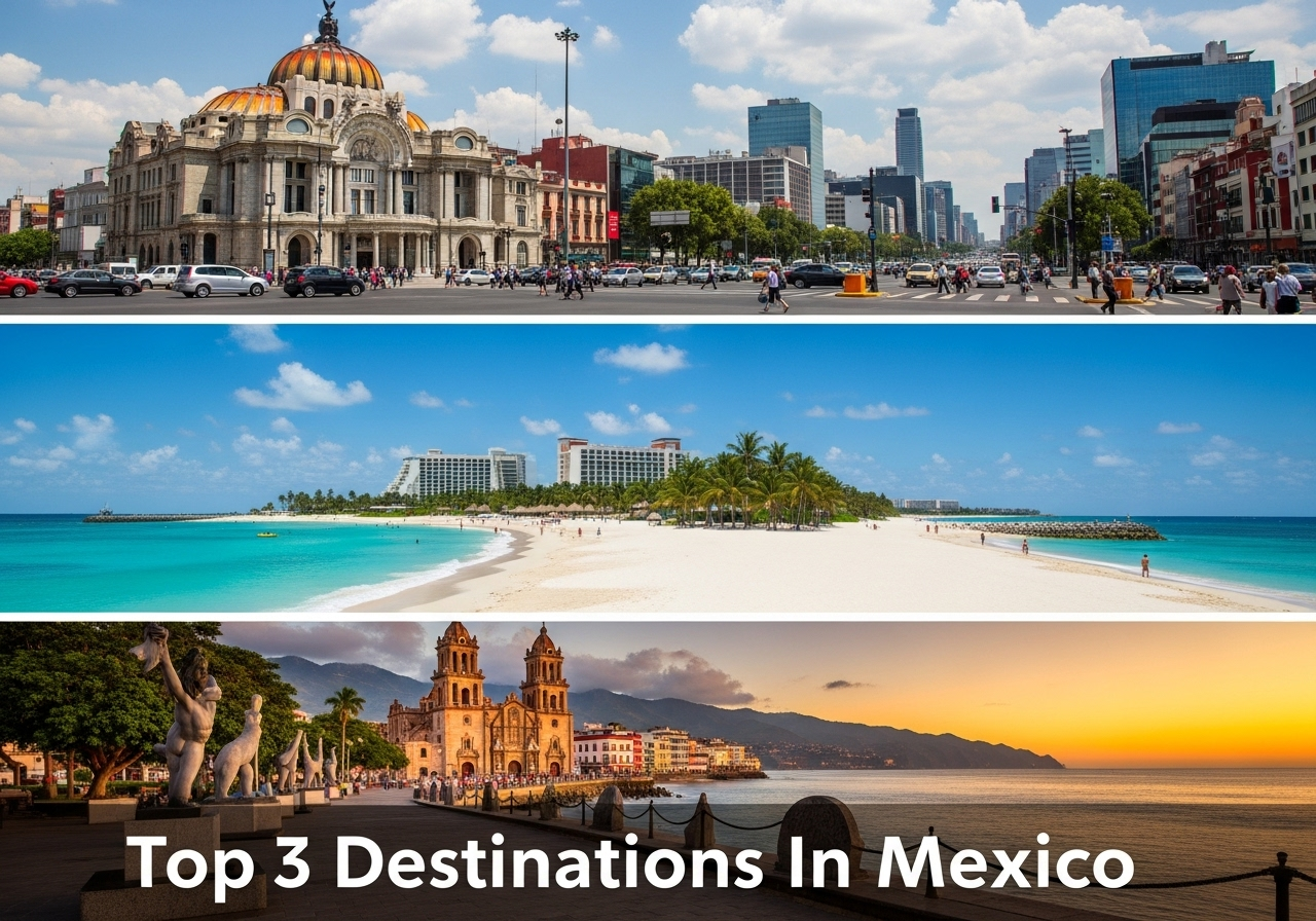Mexico’s Top 3 Must-Visit Destinations in 2025