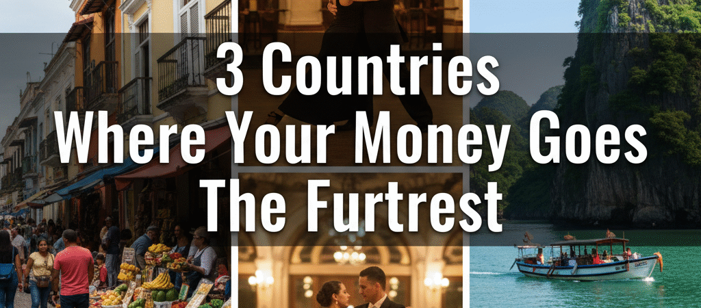3 Countries Where Your Money Goes the Furthest