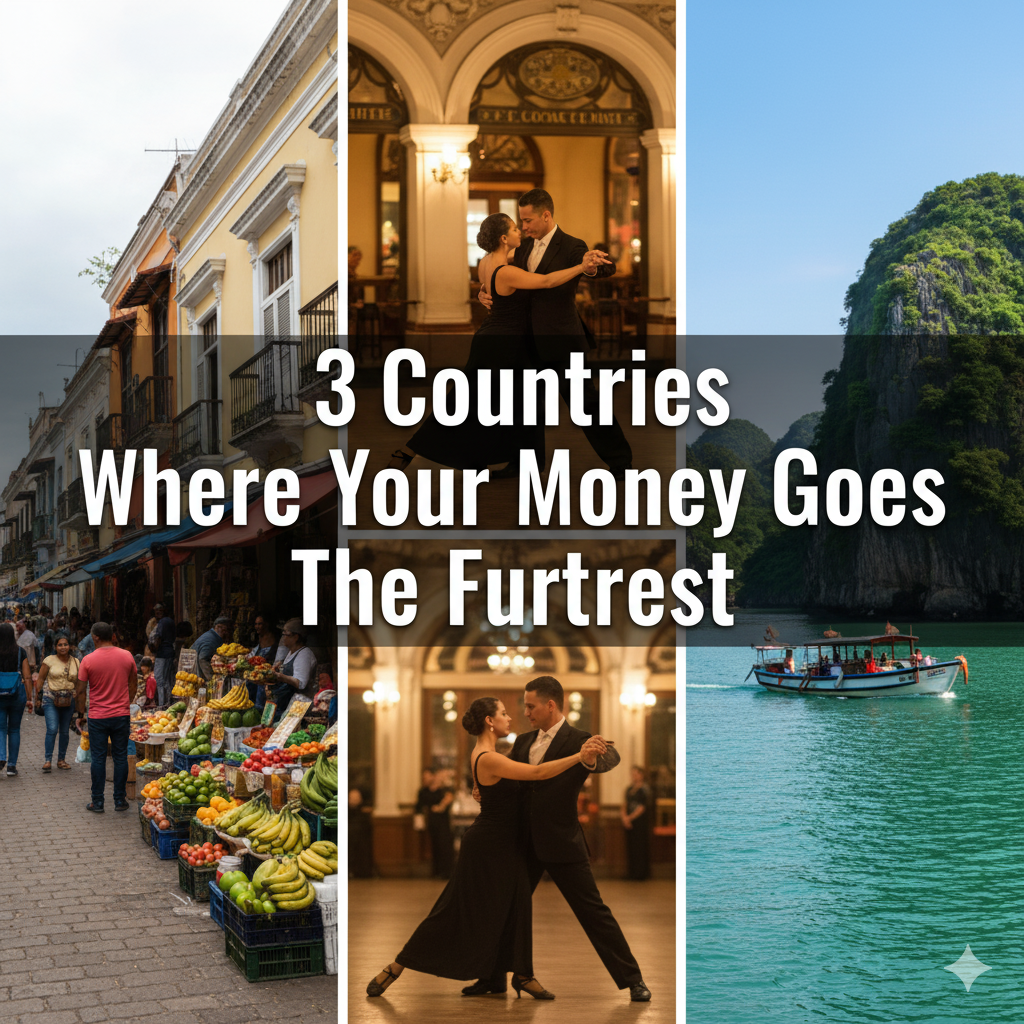 3 Countries Where Your Money Goes the Furthest